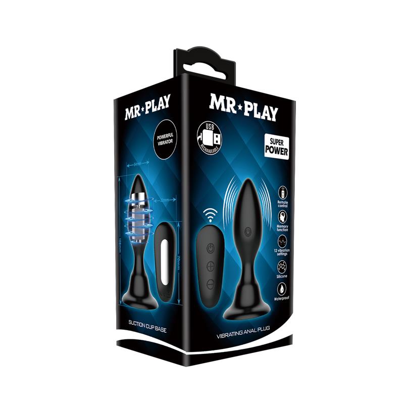 Plug Anal con Vibracion