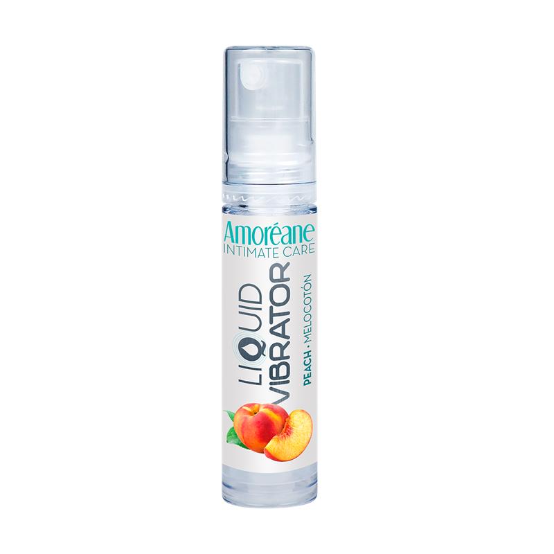 Vibrador Liquido Base Agua Melocoton 10 ml
