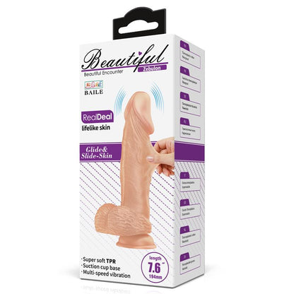 Vibrador Realista 76 Control Remoto
