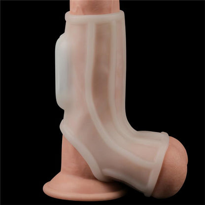 Funda el pene y testiculos con vibracion Ridge Knights