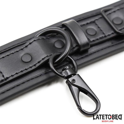 Esposas Neopreno Ajustables Negro