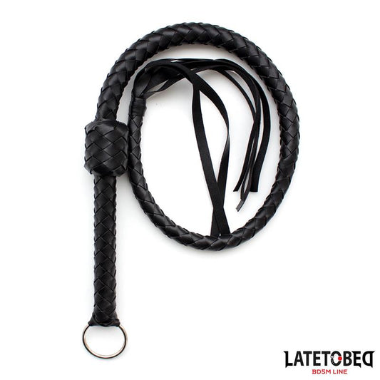 Latigo Trenzado Negro