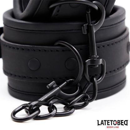 Esposas Neopreno Ajustables Negro