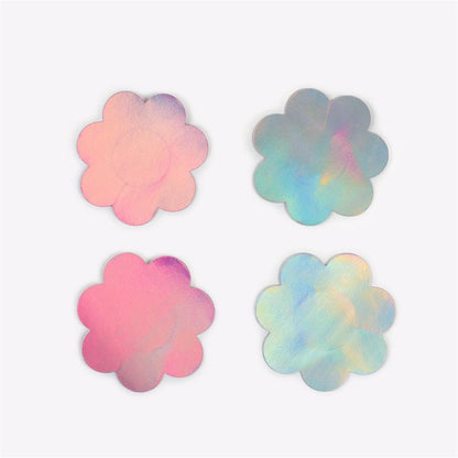 Wow Boobs Pezoneras Flores Holograficos