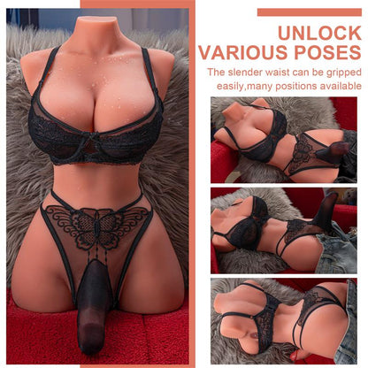 Hermosa Lady Boy Torso con Vibracion y Thrusting 975 kg
