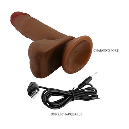 Abel Vibrador Realista con Rotacion y Thrusting