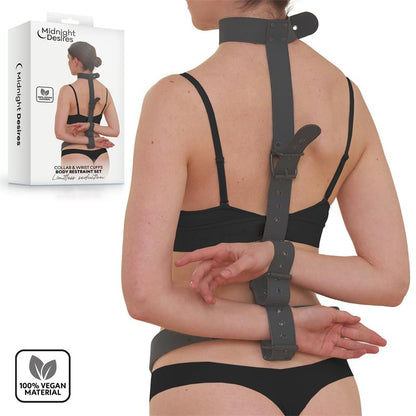 Set de Restricciones con Collar y Esposas