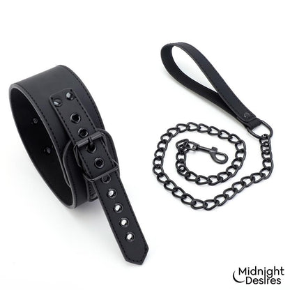 Set de Restricciones con Esposas y Collar con Correa