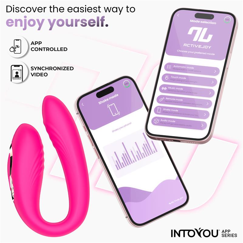 Couty Juguete para Parejas con Oscilacion 360º con APP