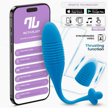 Huevo con Up and Down Thrusting y APP USB