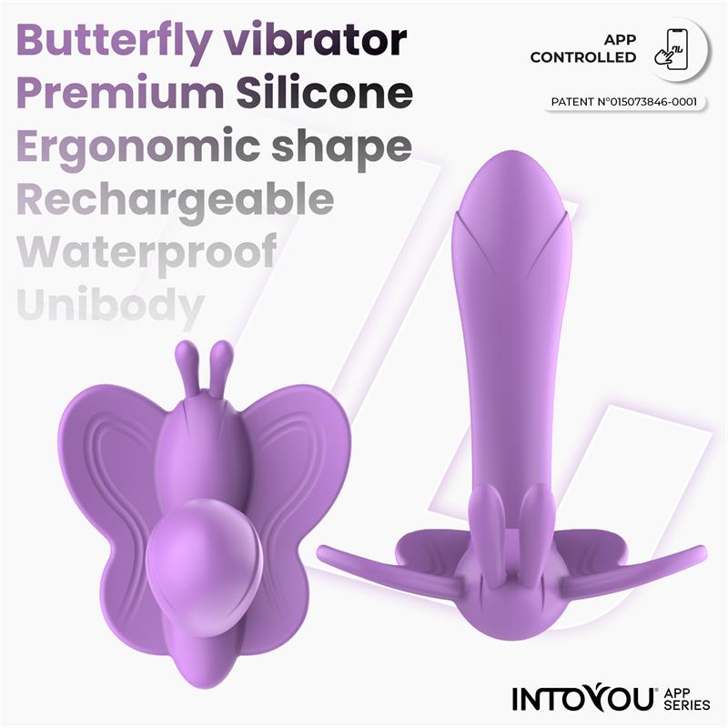 Wingy Estimulador Mariposa con APP Lavanda