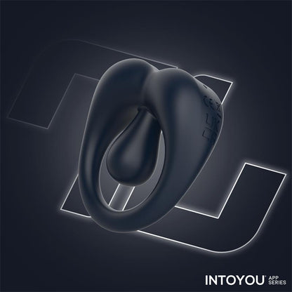 Kenny Anillo Vibrador con Estimulador de Clitoris y APP Azul Noche