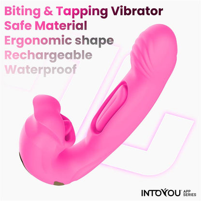 Bimby Vibrador con Mordisqueo y Lengua Doble Tapping con APP