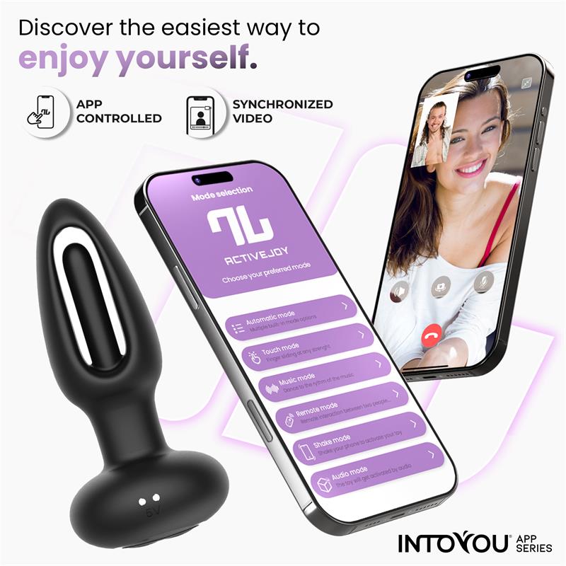 Zack Plug Anal con Flipping Tongue y Vibracion con App
