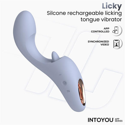 Licky Vibrador con Lengua Licking con App
