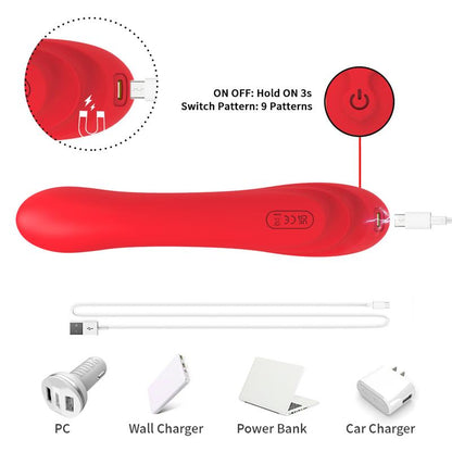 Vibrador con Tickler Punto G