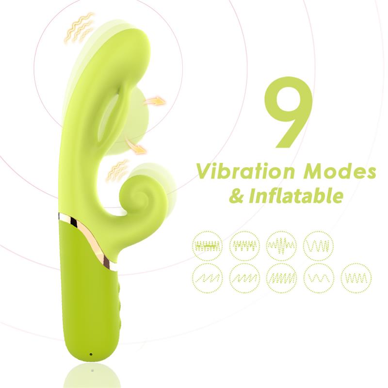 Vibrador con Funcion de Inflado