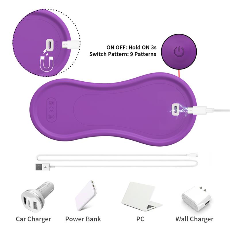 Estimulador Triple con Thrusting y Vibracion