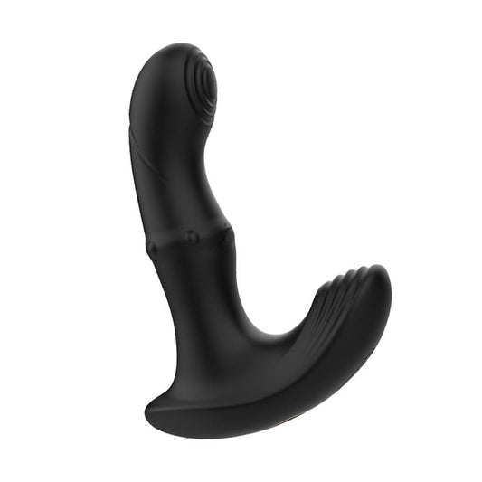 Masajeador Prostatico Vibracion Thrusting y Estimulador de Clitoris