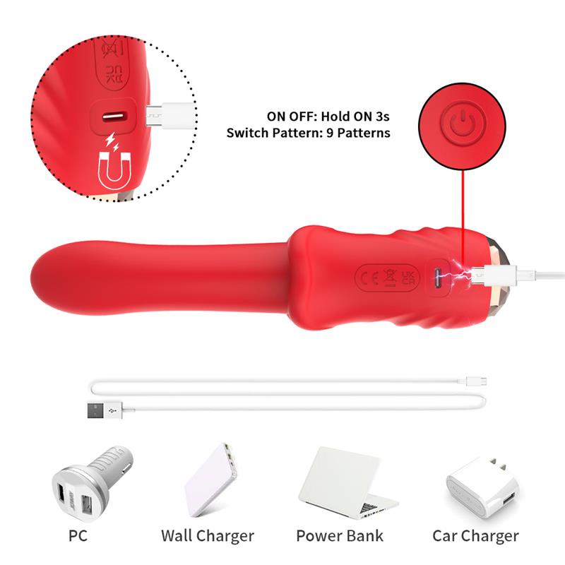 Vibrador Punto G con Pantalla Digital