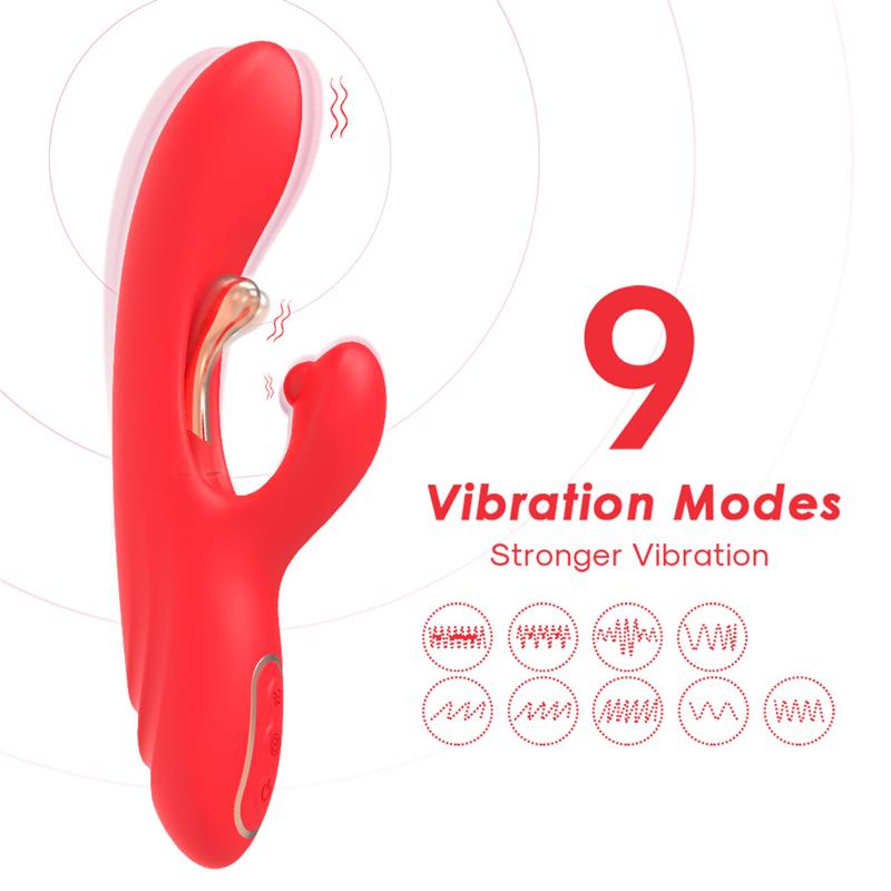 Vibrador Tickler con Rabbit