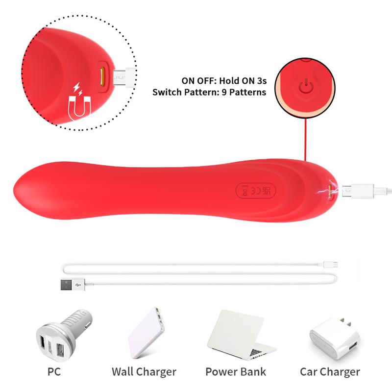 Vibrador Tickler con Rabbit
