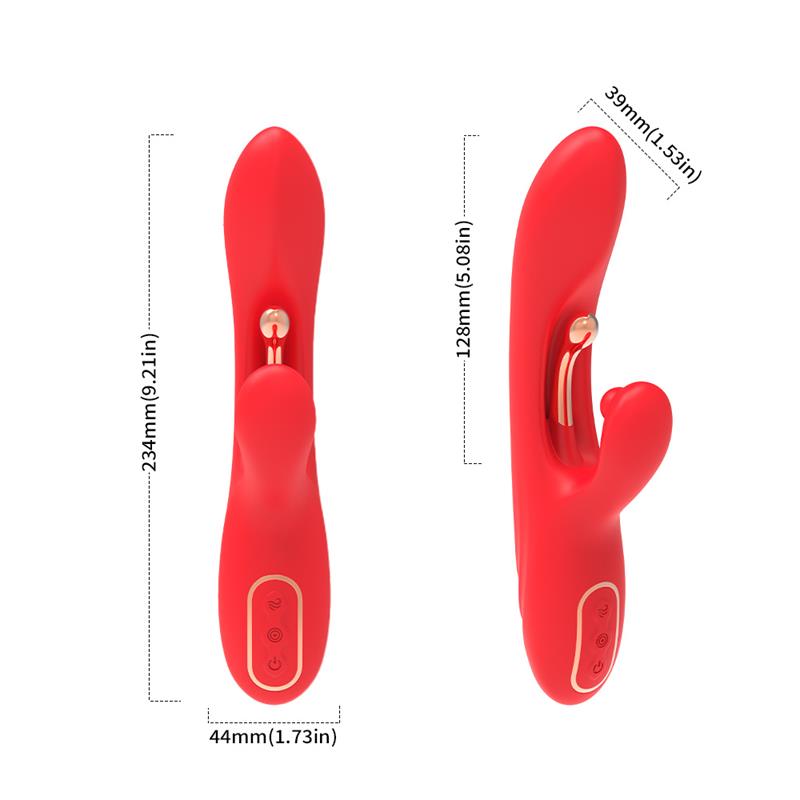 Vibrador Tickler con Rabbit