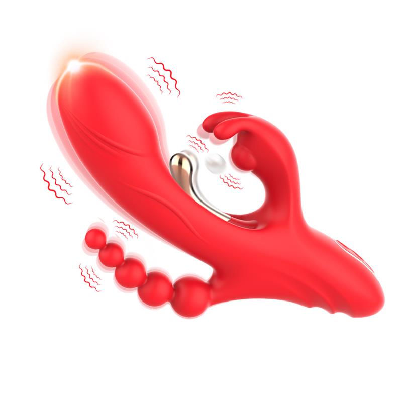 Vibrador Tickler con Cadena Anal