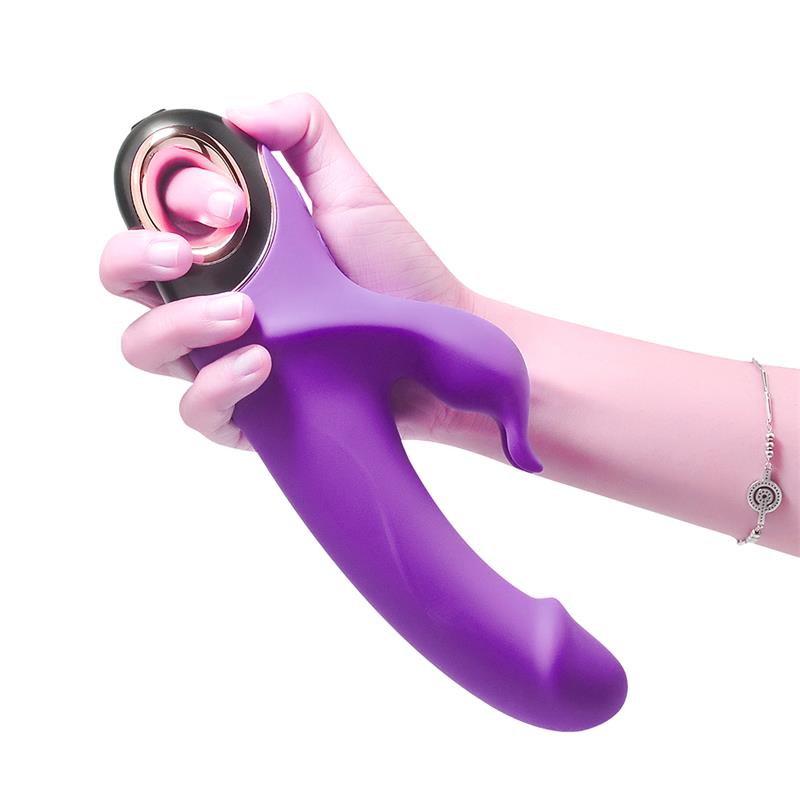 Vibrador con Rotacion 360º Purpura