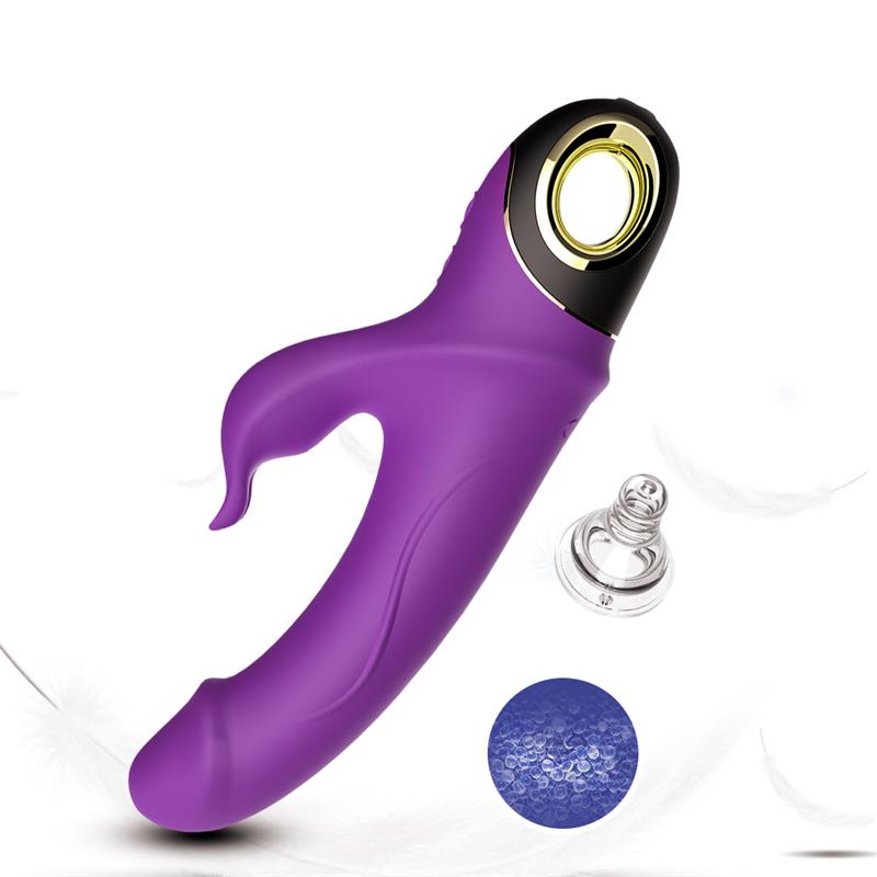 Vibrador con Rotacion 360º Purpura
