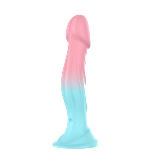 Dildo Bicolor con Vibracion