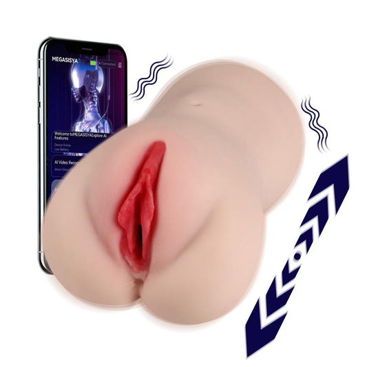 Eliza Vagina y Ano con Vibracion Thrusting y APP 183 kg