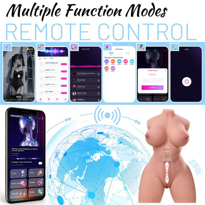 Alanna Torso con Thrusting Esqueleto Interno y APP 1273 kg