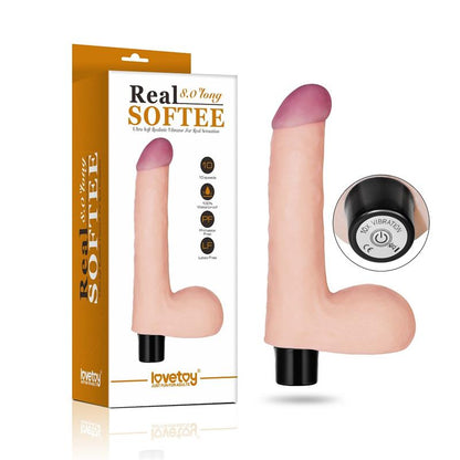 Vibrador Real Softee 8 Natural