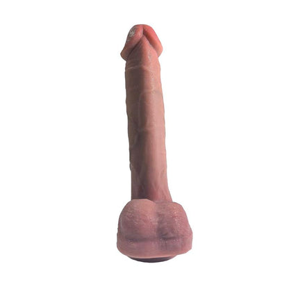 Dildo con vibracion Thrusting y Calor 28 cm