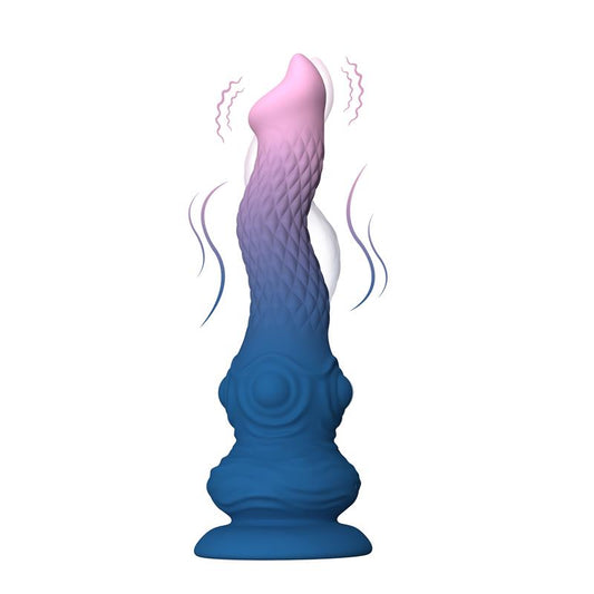 Dildo Fantasia Vibracion Oscilacion y Ventosa 233 cm