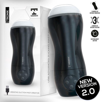 Tronik 20 Masturbador con Succion y Vibracion USB